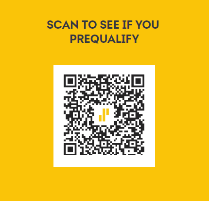 QR code: scan with your phone to see if you prequalify for Synchrony HOME financing with CASA Renovations